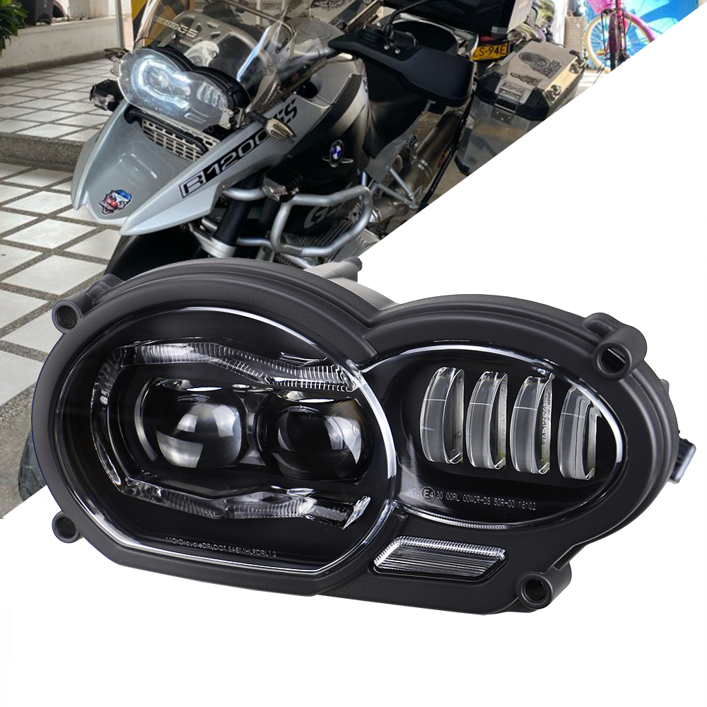 オートバイライト LED フロントヘッドライト BMW 2005 - 2012 R1200GS / 2006 -2013 R1200GS Adv ヘッドライト