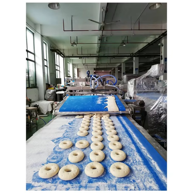 Customized 30g Doughnut Making Machine Automatic Donut Machine High Yield Donuts Production Line Automatic