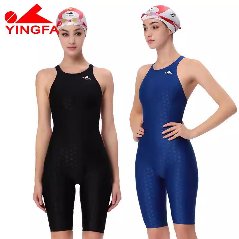 Yingfa FINA 承認プロ水着女性膝スポーツ競技タイツ水着 Grils 水着