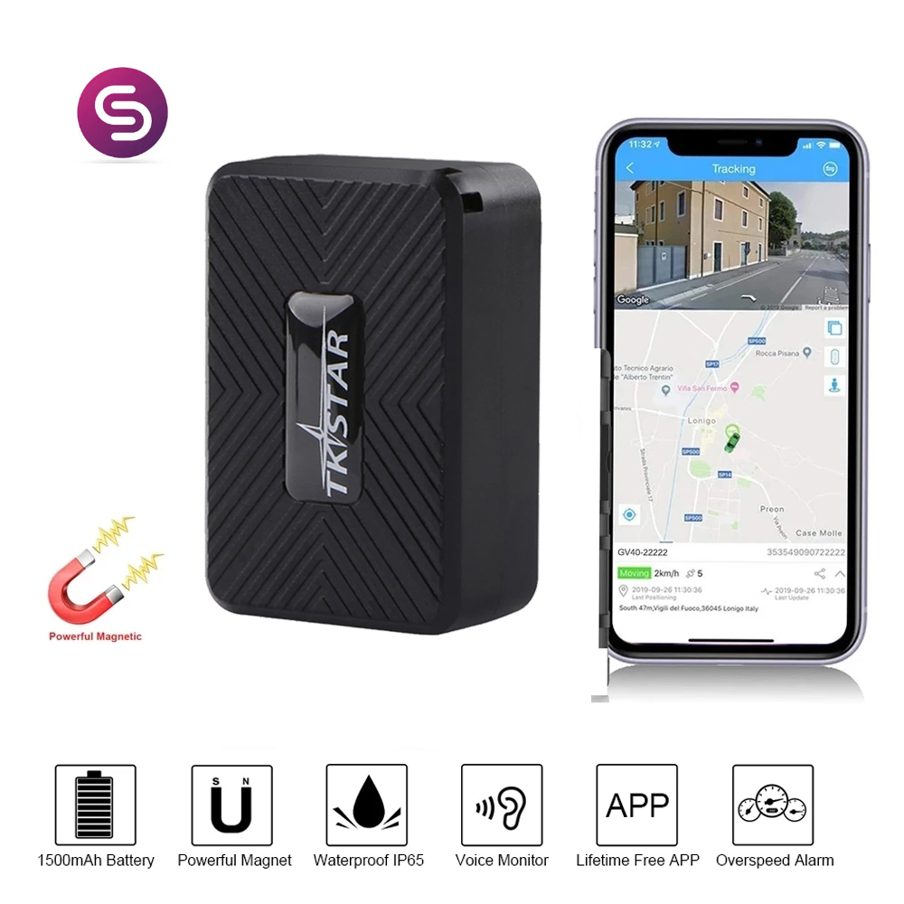 TKSTAR TK913 2G 4G ミニ GPS トラッカー強力な磁石 1500mAh 防水車 GPRS ロケーター追跡車両無料アプリ
