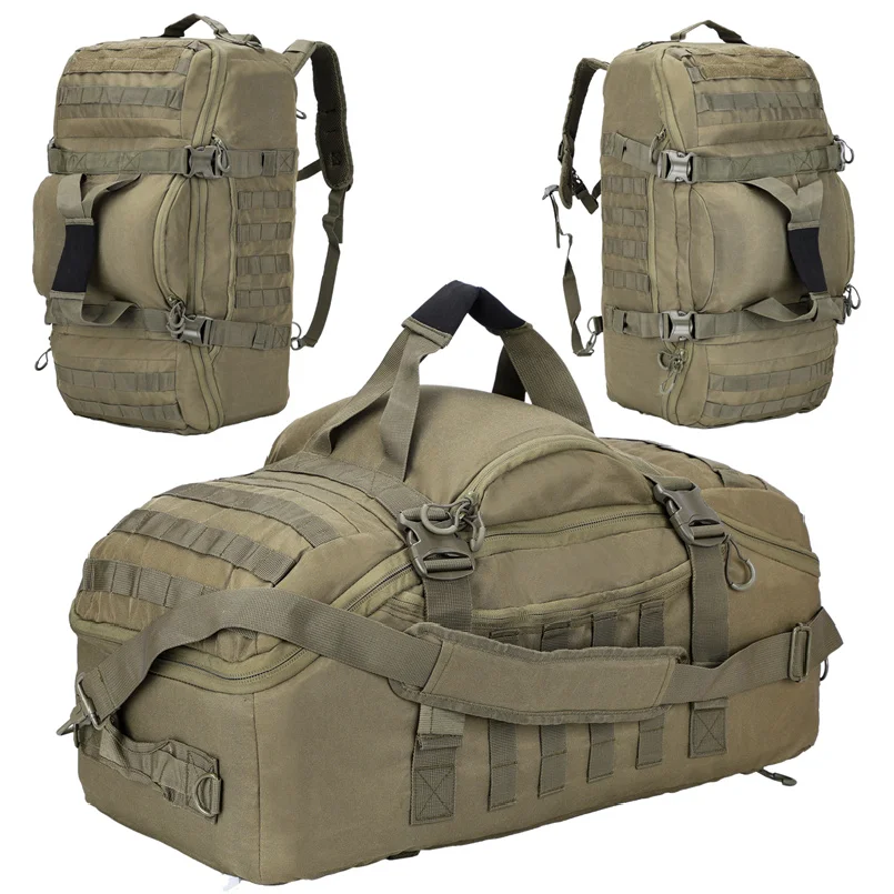30L 45L 80L 大型ダッフルバッグバックパック屋外キャンプバッグ男性バックパック旅行バッグハイキング用