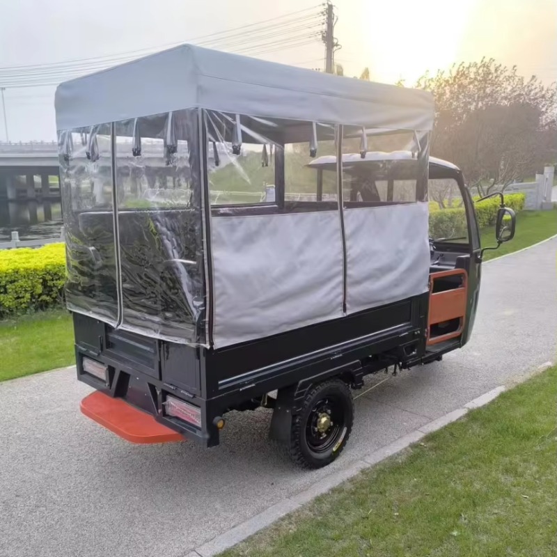 1000 ワット 2000 ワット 2500 ワット多目的スクーター貨物乗客三輪自動車シェルター付き電動三輪車