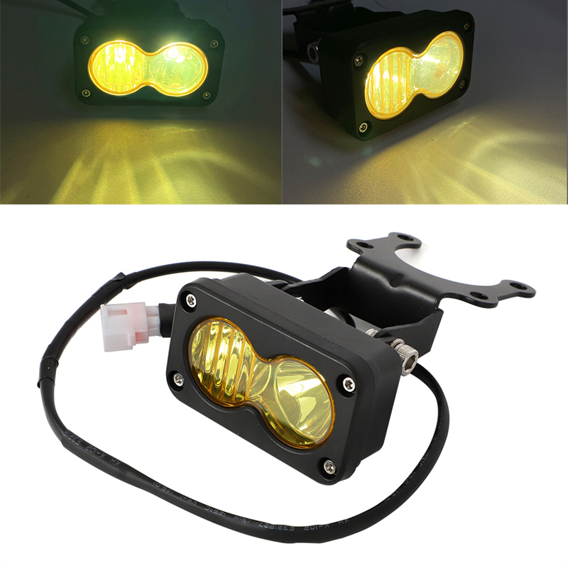 ヘッドライトスイッチイエロースポットフラッド Led ポッドコンボキットセット Sur Ron Sur-Ron SurRon セグウェイ Talaria プラグアンドプレイ防水