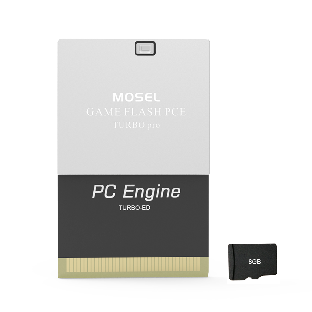 Mosel PC エンジン PC エンジン コンソール ゲーム カード Turbo500 1 つで GrafX および GT ハンドヘルド コンピュータ TG16 および PC をサポート