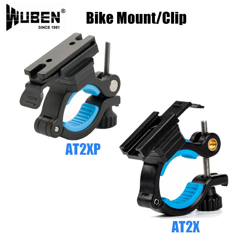 WUBEN AT2X 自転車マウント WUBEN X4 X1 X1Pro X2Pro AT2XP 懐中電灯ホルダースタンド自転車クリップサイクリング照明金属素材