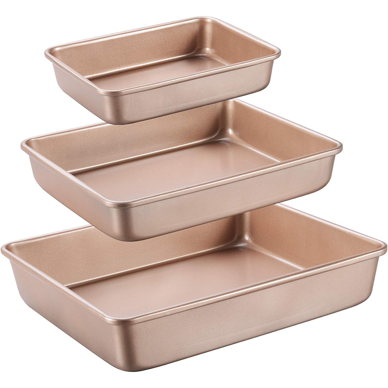 9/11/13inch Baking Pans Non-stick Baking Bread Loaf Pan Carbon Steel Cookie Tray Baking Sheets Kitchen Rectangle Bakeware