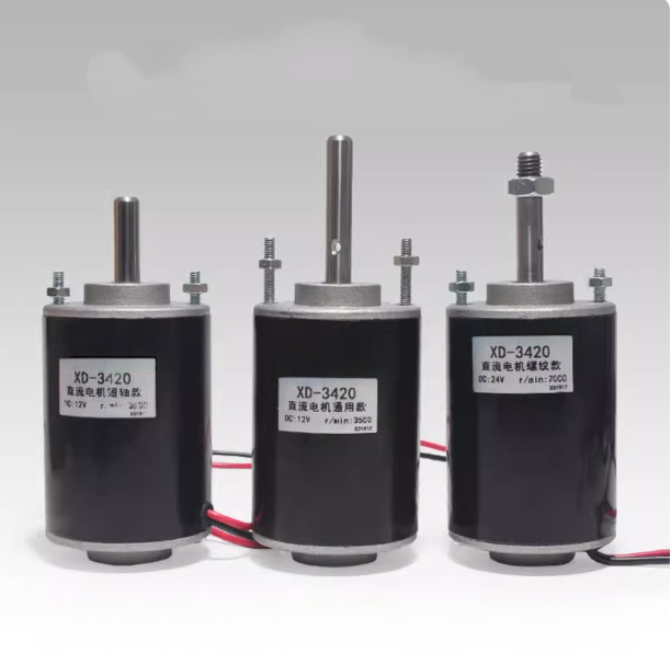 Xd-3420 30 ワット高トルクモーター 12v/24v 永久磁石モーターミニモーター Diy 発電機モーター Cw/ccw ブラケット付き