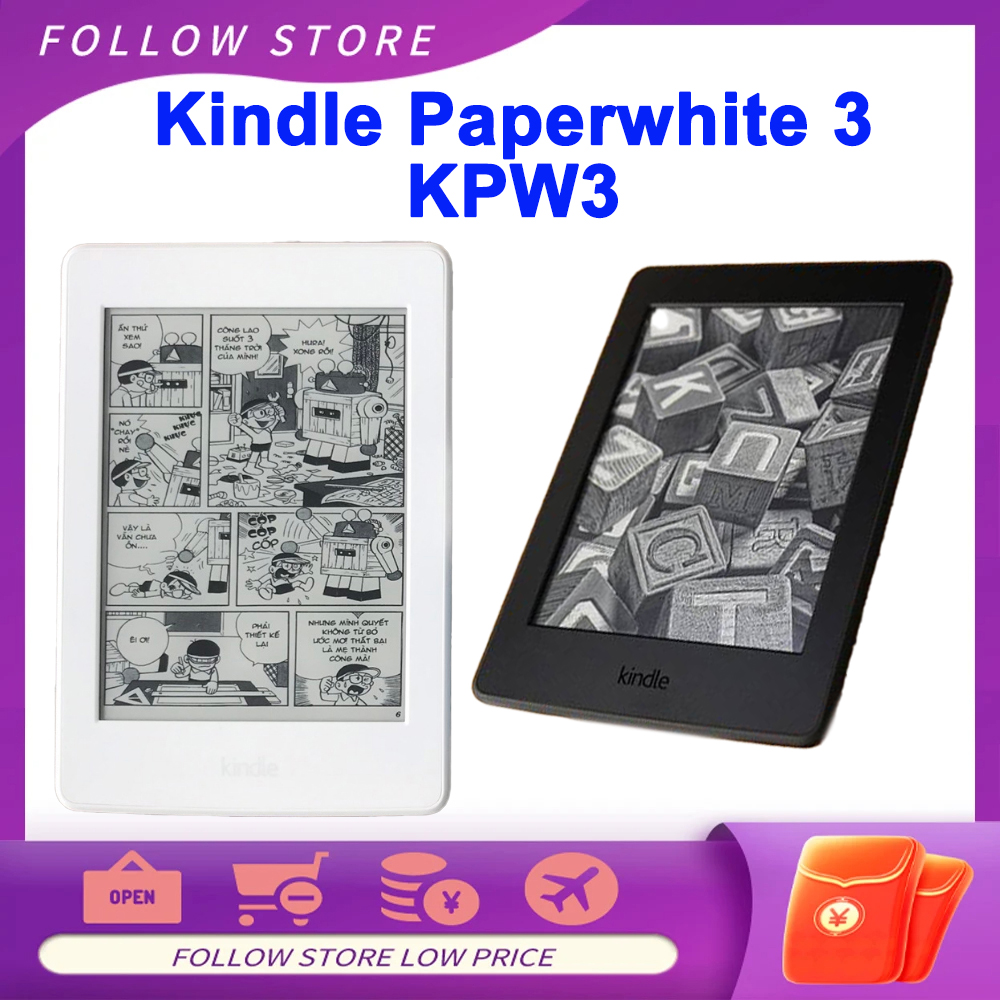 2015 Kindle Paperwhite 3 バックライト付き Kindle KPW3 電子書籍リーダー Kindle Paperwhite 第 7 世代 300ppi Kindle Ereader 1420mAh