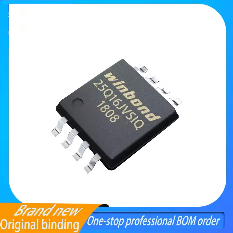 10 個 W25Q16JVSSIQ SPI シリアルフラッシュメモリ IC チップ 16Mbit 133MHz デュアル/クワッド 2.7V 〜 3.6V SOIC-8 25Q16JVSIQ