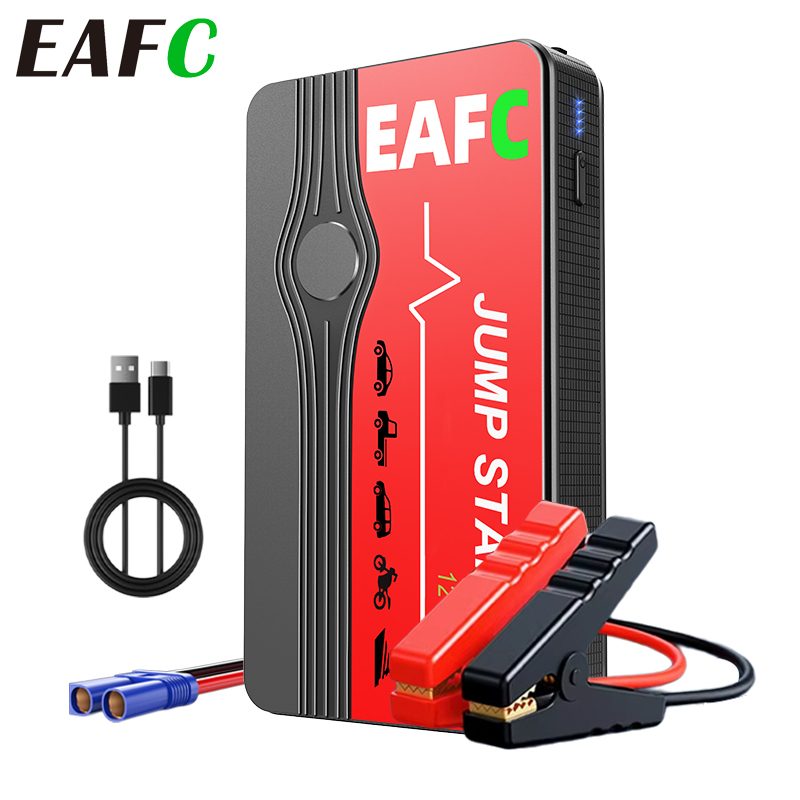 EAFC 車ジャンプスターター 600A /1000ACar バッテリー始動ツール車 12V バッテリーブースト充電器パワーバンク緊急 OutdoorStartDevice