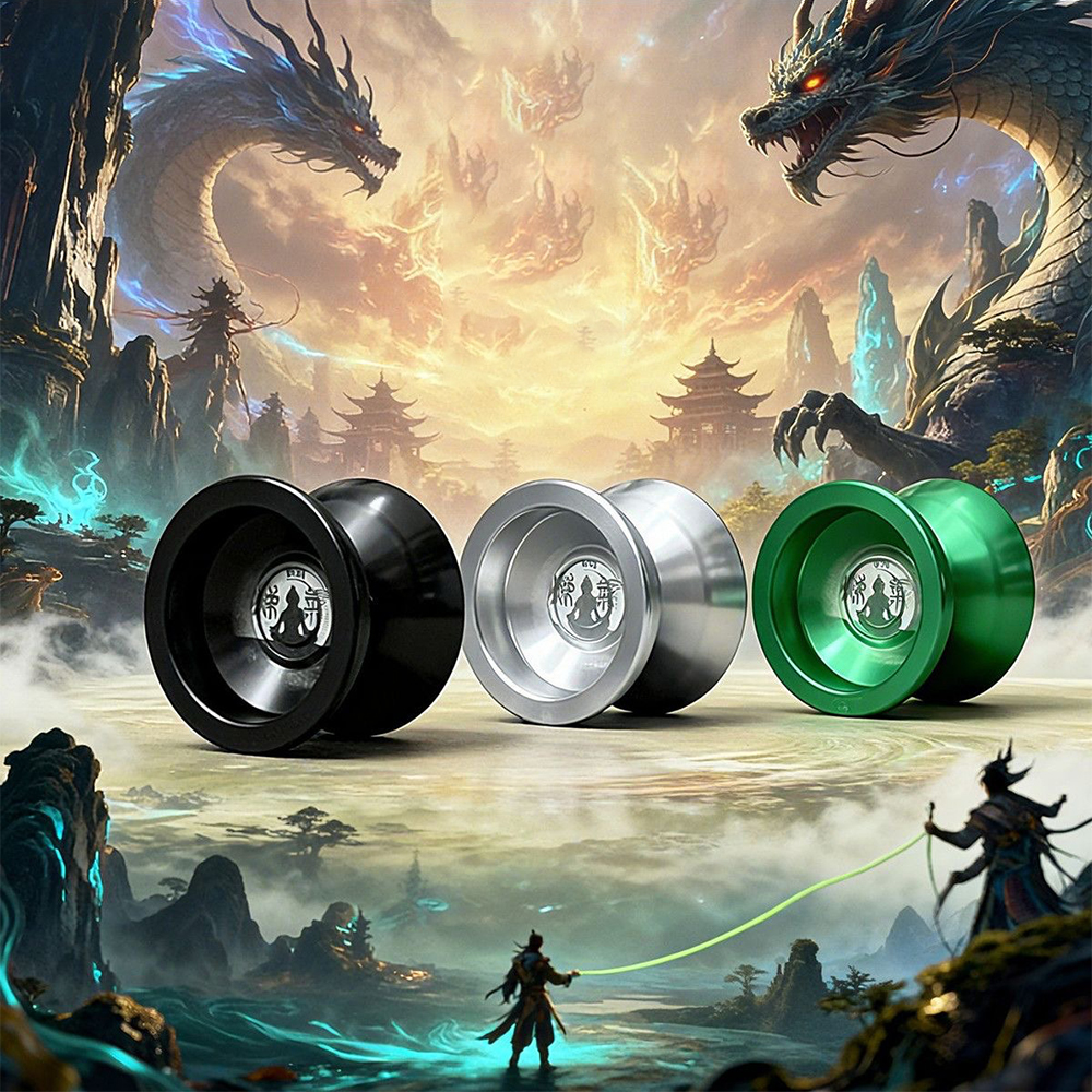 ヨーヨープロフェッショナル非応答ヨーヨーメタルエディションマジックヨーヨー 1/3/5A アルミ合金ヨーヨーゲーム応答性高速ヨーヨー