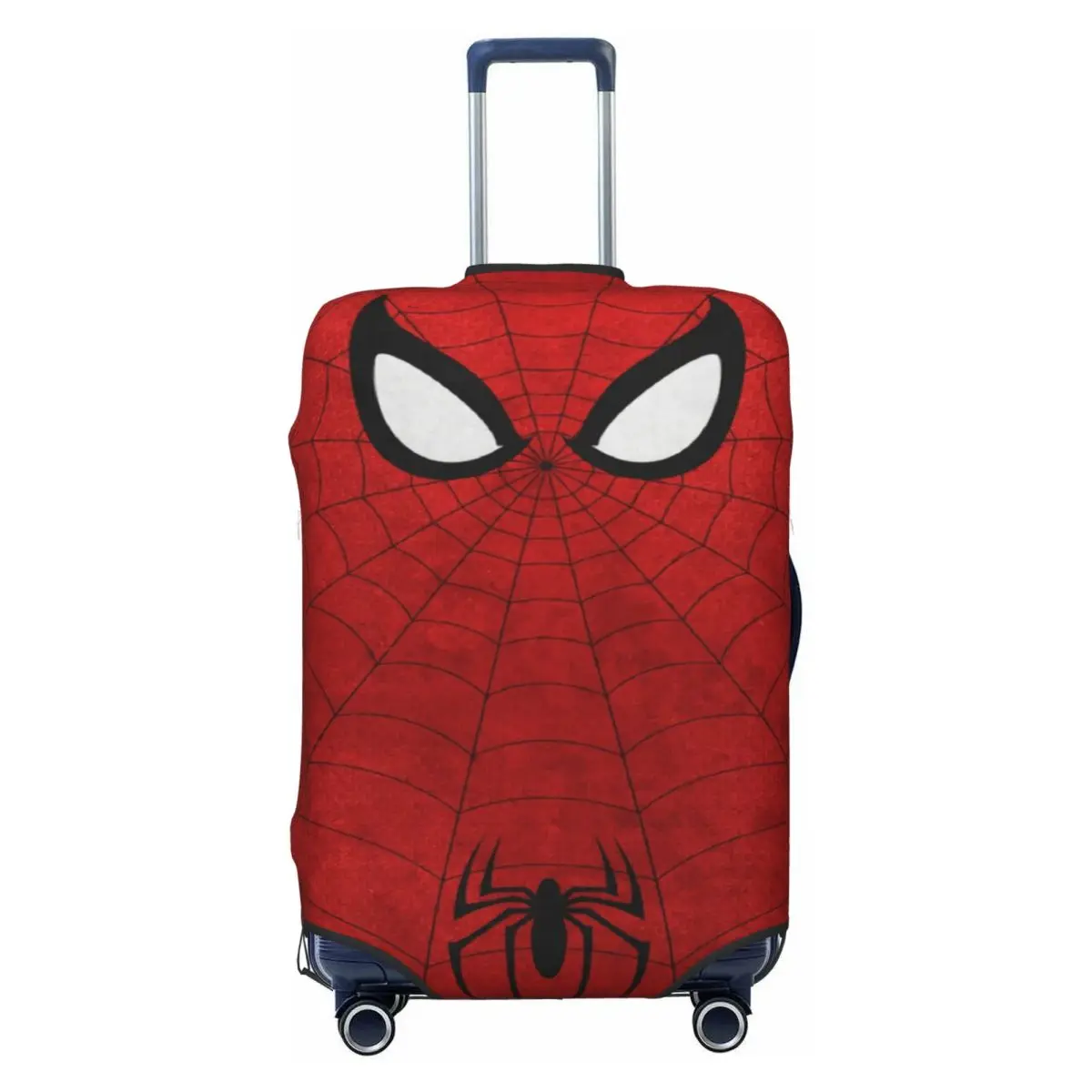 プレミアム旅行荷物カバー スパイダープリント ユニバーサル 18-32 インチ 弾性 防塵 傷防止 洗えるプロテクター