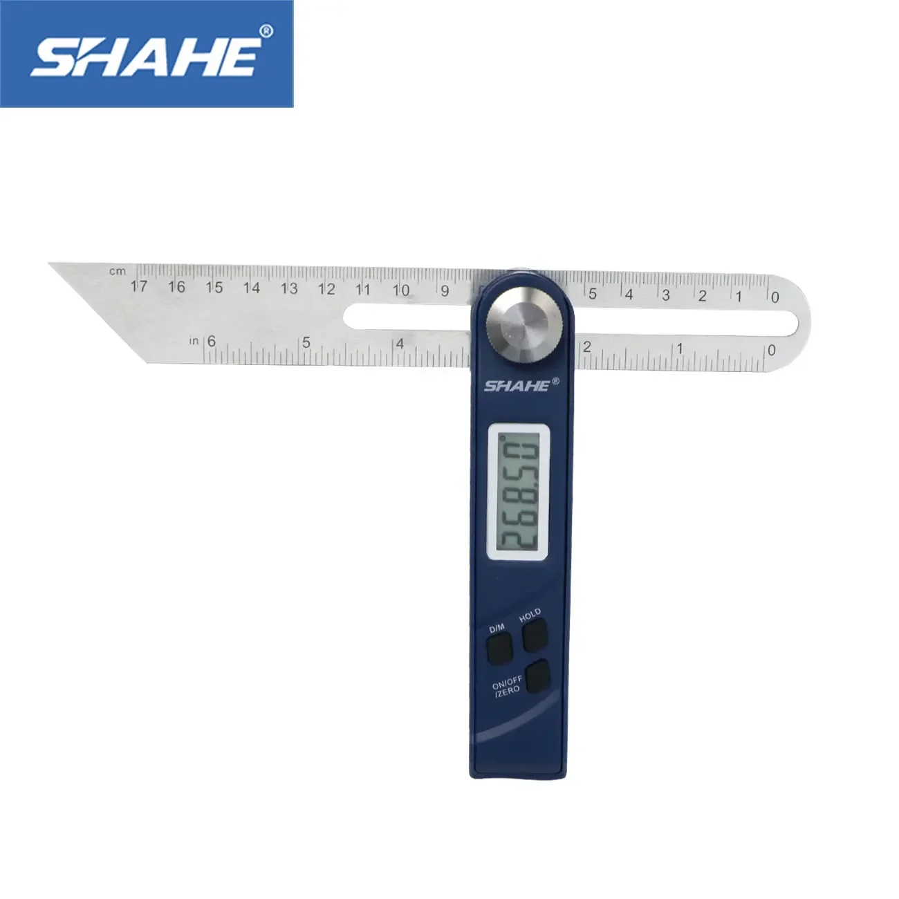 SHAHE デジタル角度ファインダー分度器 0-360 度 T-ベベルゲージ