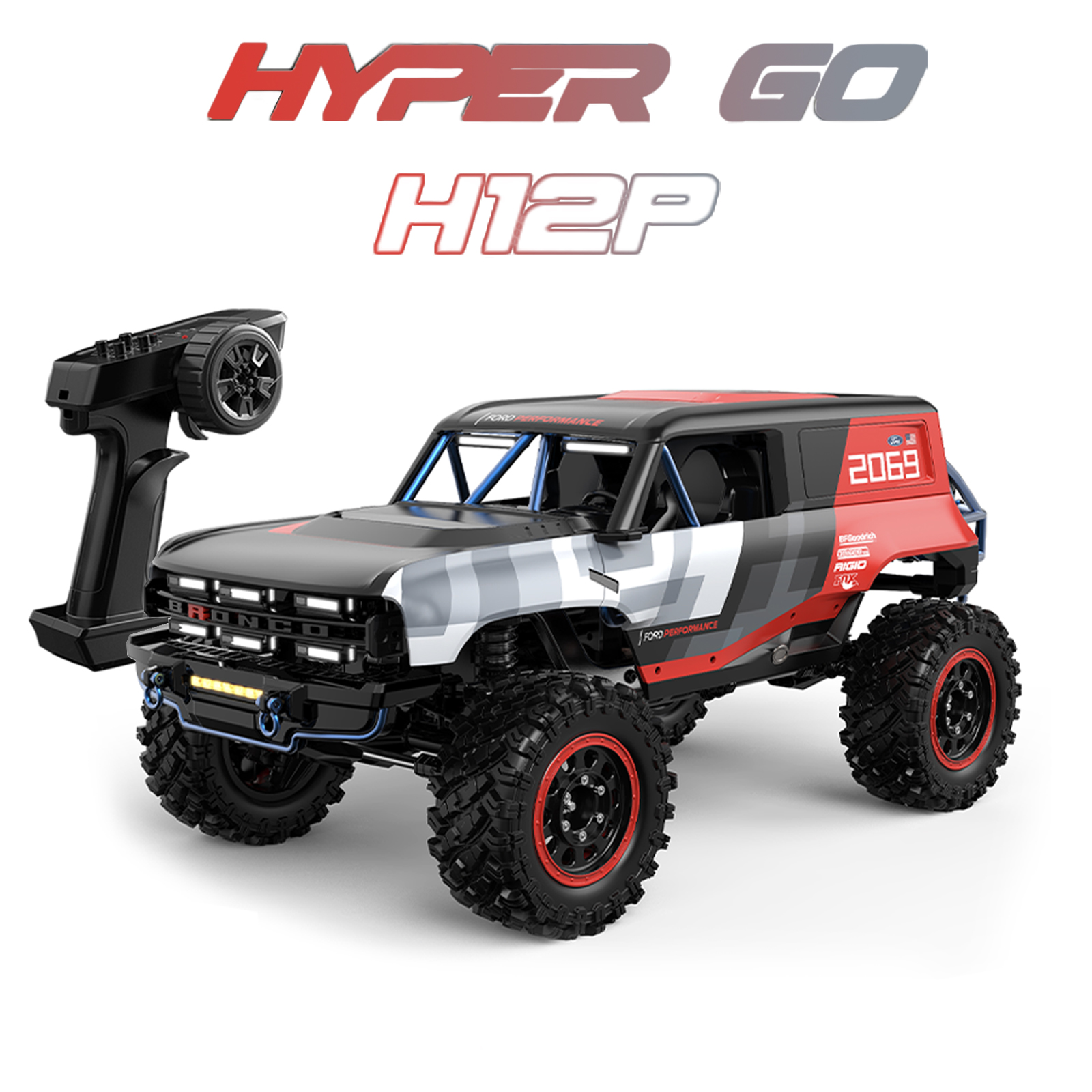 ハイパーゴー MJX H12P 1/12 RC クローラー高速 4WD クライミングカー 2.4 グラムリモートコントロールカーブラシレスオフロード車のおもちゃ