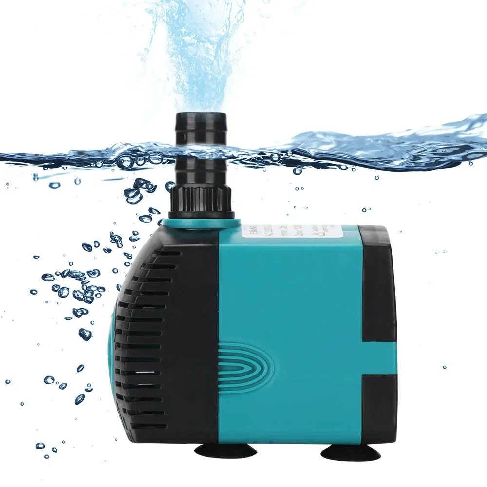 220V3W サイレント水中ポンプ水槽ポンプ水族館循環ポンプ魚の池ポンプ側吸引ポンプ庭築山噴水