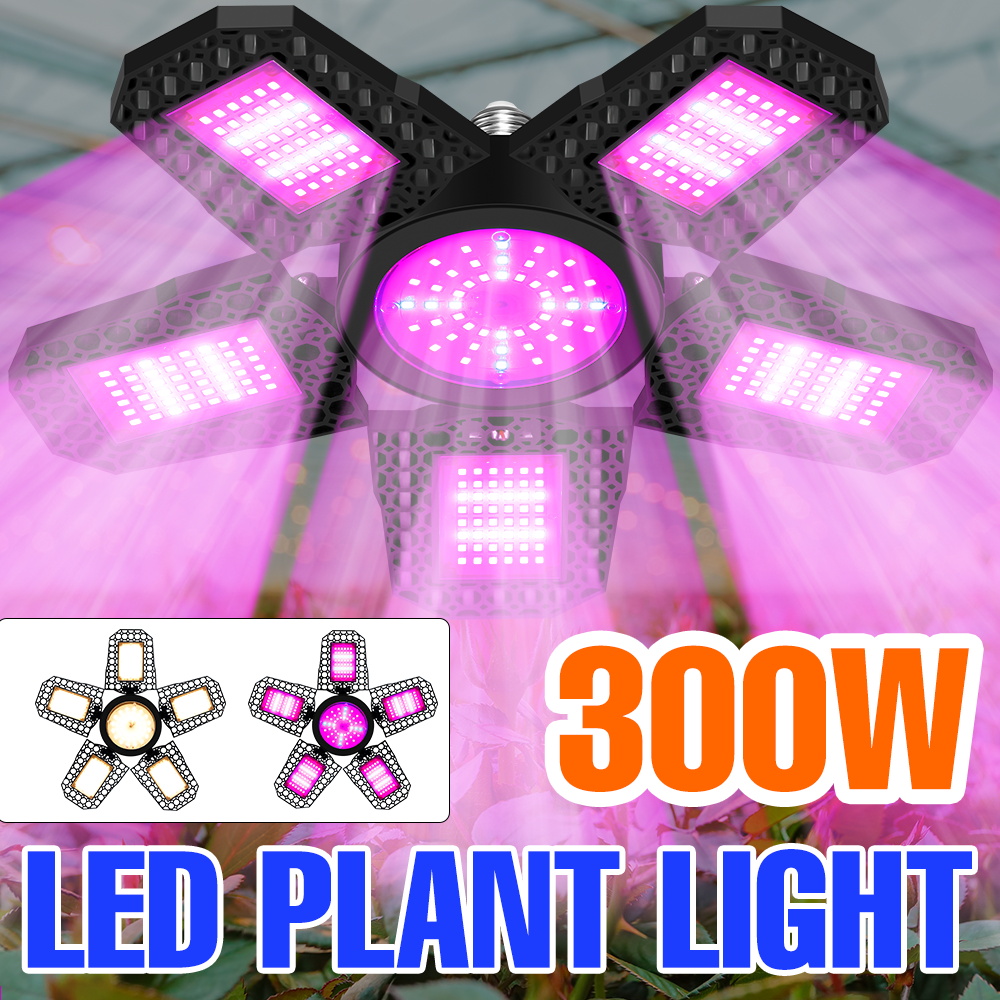 300 ワット LED 成長電球フルスペクトル E27/E26 栽培ランプ屋内温室テント野菜トマトの花鉢植え