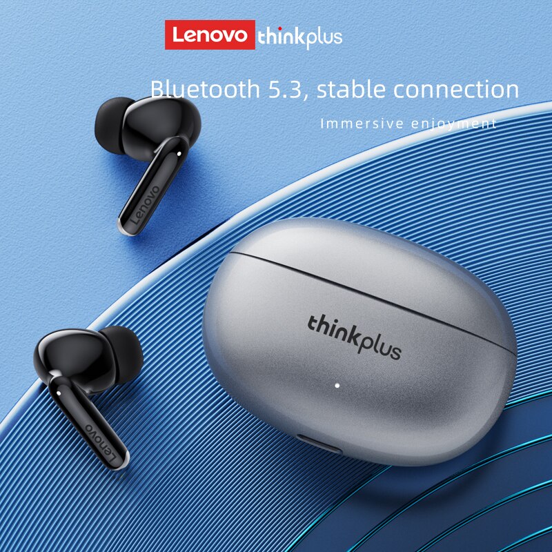 オリジナルレノボ XT88 TWS ワイヤレスイヤホン Bluetooth 5.3 デュアルマイクステレオノイズリダクション低音 HIFI タッチコントロールイヤフォン