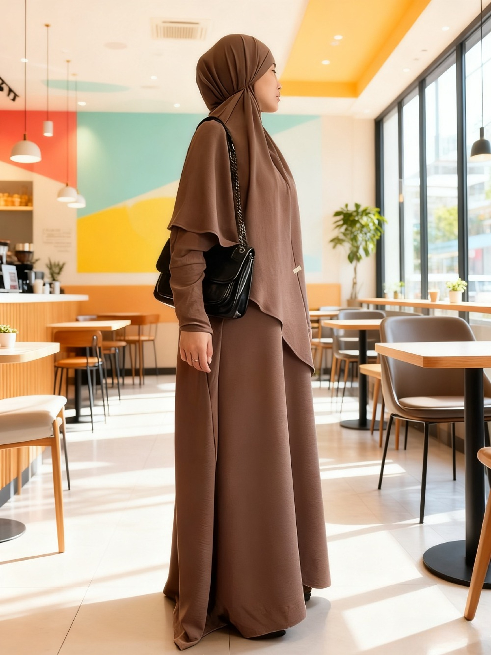 ロング Khimar ドレス女性イード 2 ピースセット Musulman アンサンブルラマダンイスラム教徒アバヤ祈りの衣服サウジアラビアの祈りのドレス Niqab Jilbab