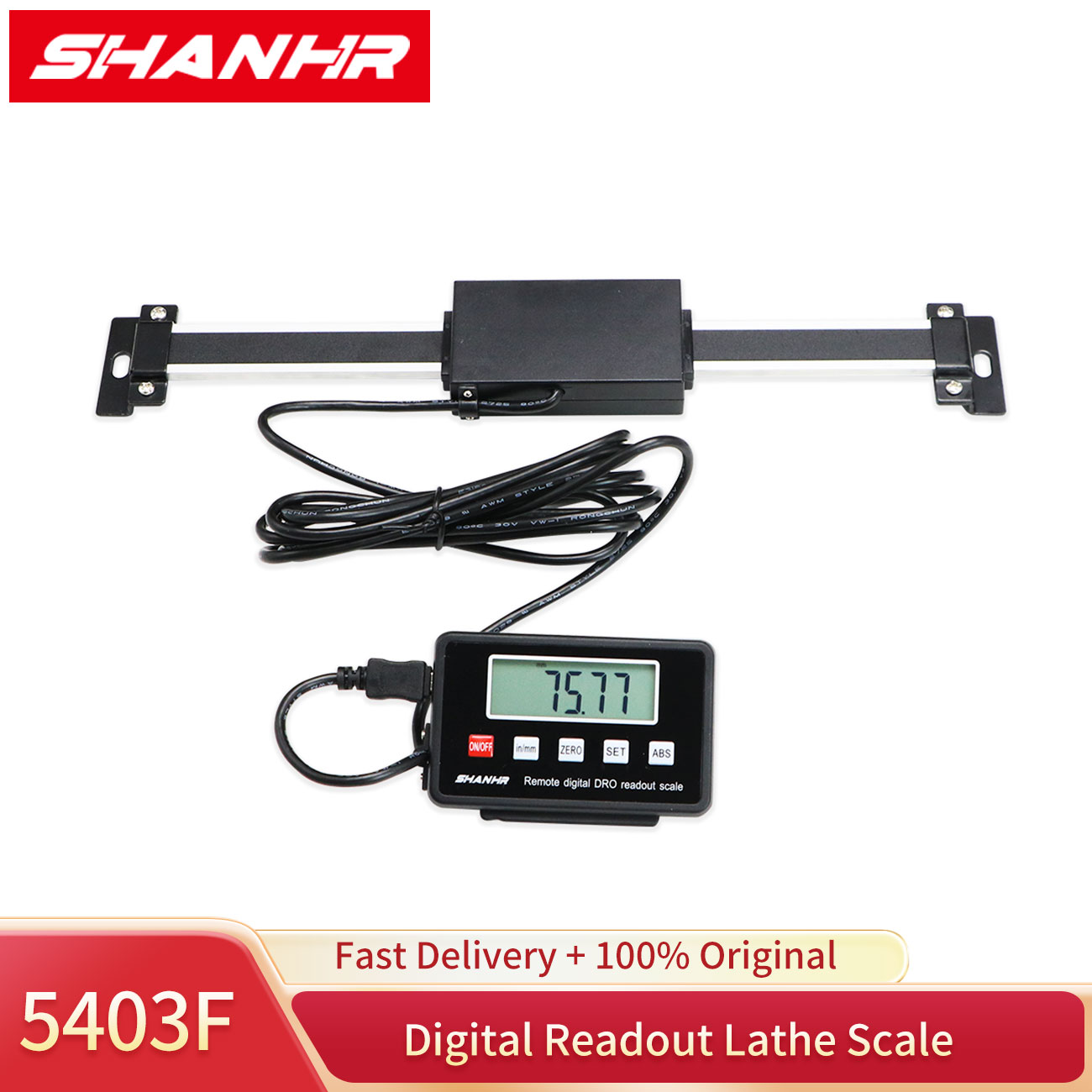 SHANHR デジタル読み出しリニア 0-150 ミリメートル/0-6 インチ正確なデジタル LCD デジタル読み出し旋盤リニアスケールフライス盤用