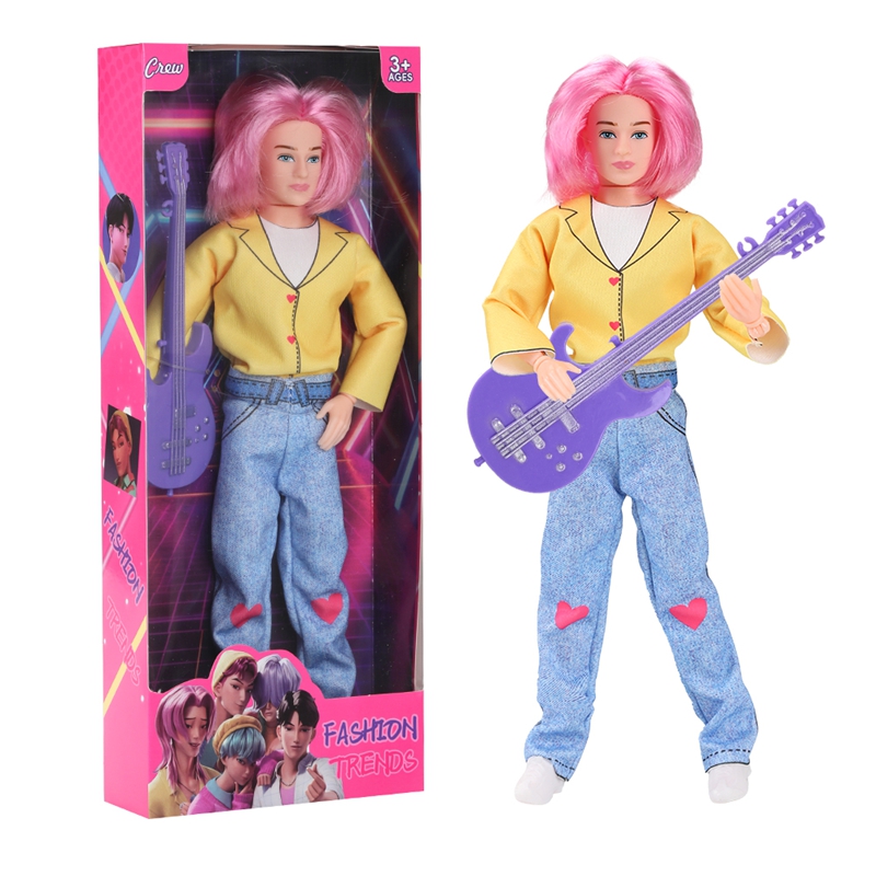 12 インチ男性歌手ファッション男服ケン人形フィギュアアクセサリー高速配送子供のおもちゃ女の子 DIY プレゼントおもちゃを遊ぶ