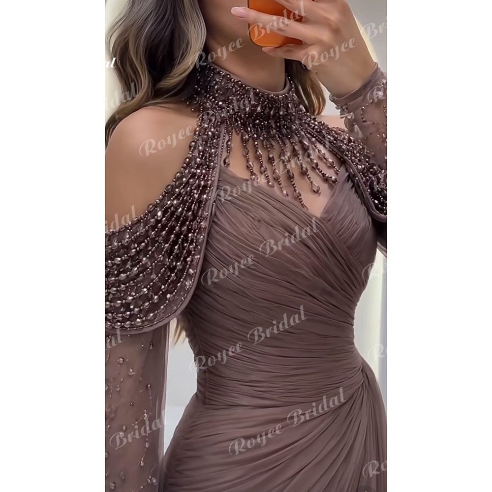 Aesthetic Mermaid Prom Dresses 2026 Ruffles Beaded Plатье на Выпускной Birthday Dress Vestidos De Fiesta Elegantes Customized