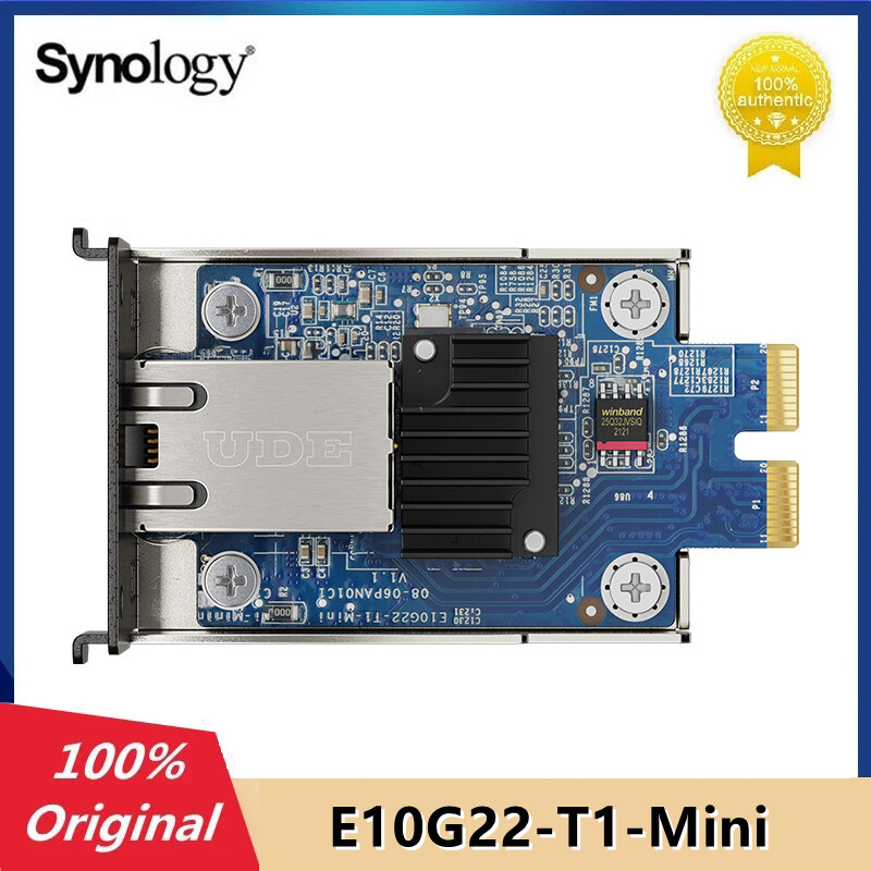 Synology E10G22-T1-Mini RJ45 10GbE RJ-45 ネットワーク アップグレード モジュール Nas DS923 DS723 RS422 DS1522 用