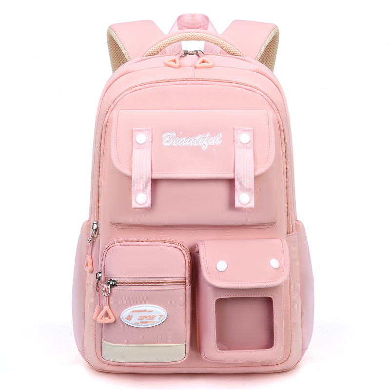 カジュアル大容量スクールバックパック小学生中学生コンピュータバッグ女の子通学 mochilas mujer ランドセル