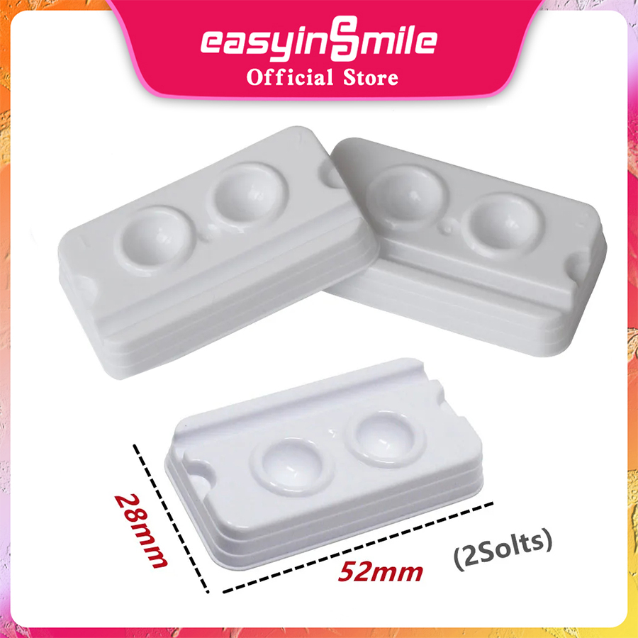 Easyinmile 使い捨て歯科用ミキシングウェル 2 ウェル結合可能な複合材料 200 個