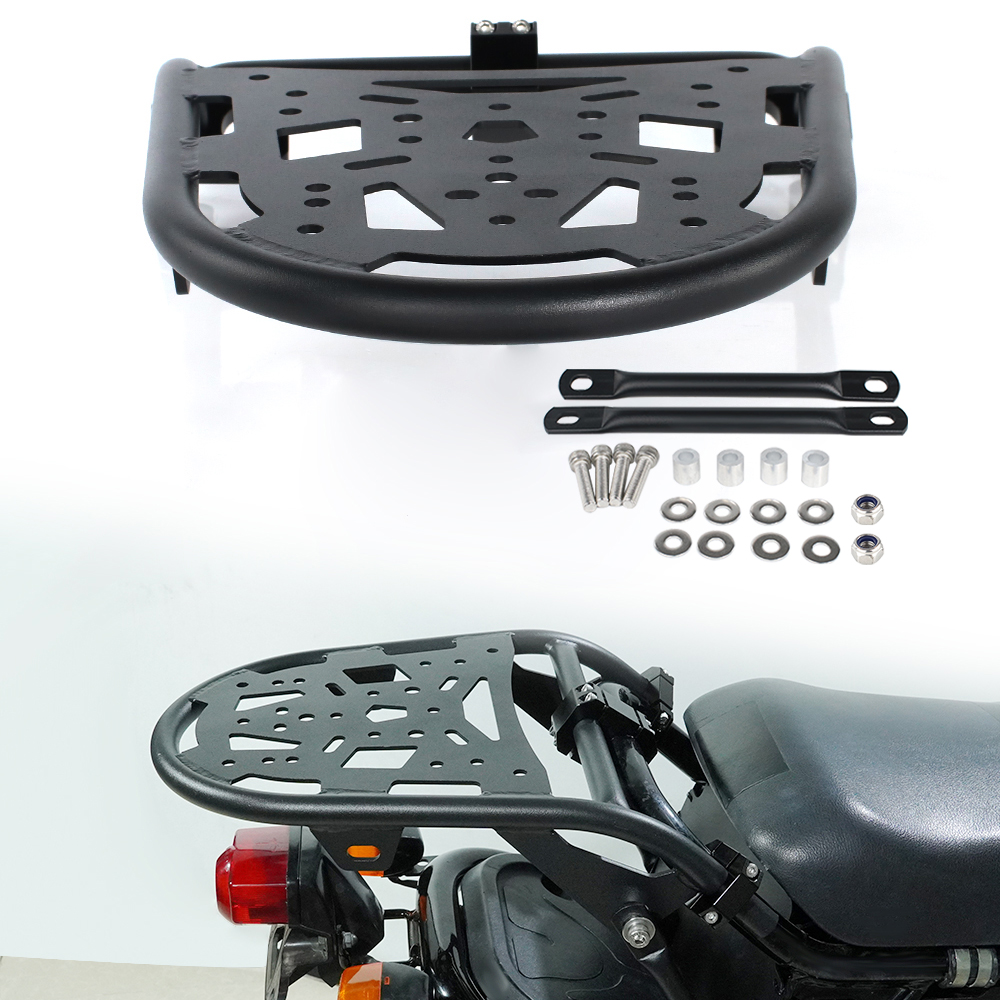 ホンダ ラッカス 50 (ズーマー) 2003 2004 2005 2006 2007 2008-2024 オートバイスチールリア荷物ラックカーゴラックサポート棚