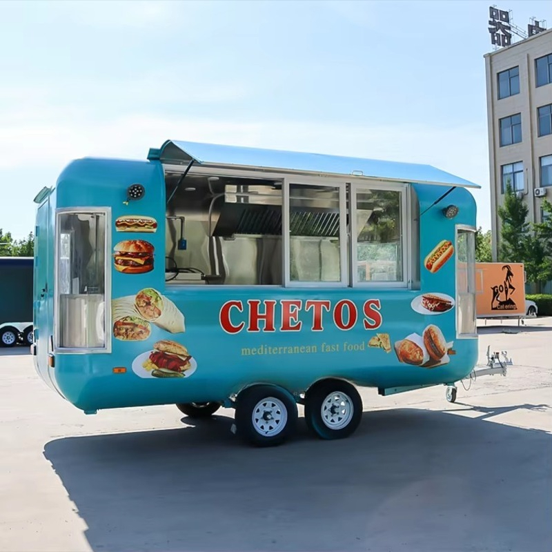 新しいデザインのビールカクテルバーアイスクリームカートコーヒーカートホットドッグスタンド電動フードトラック販売用