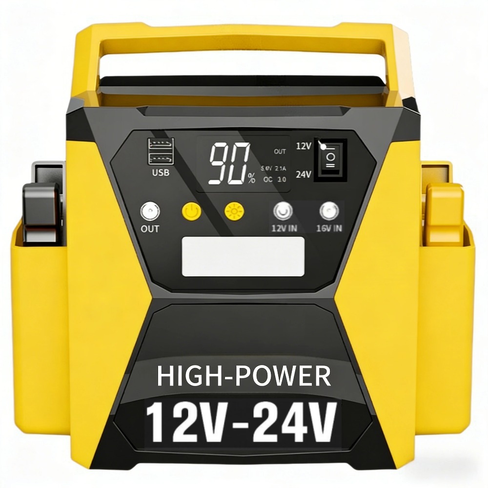 70000mAh 8000A ピーク 12 V/24 V ヘビーデューティ車ジャンプスタータートラック用電源ステーションオートスターターブースター車オートバイトラック用