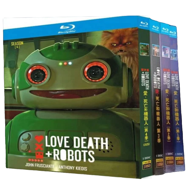 ラブ デス ロボット シーズン (1-4) 全地域字幕英語プレイシール ボックス Blu-ray ディスク
