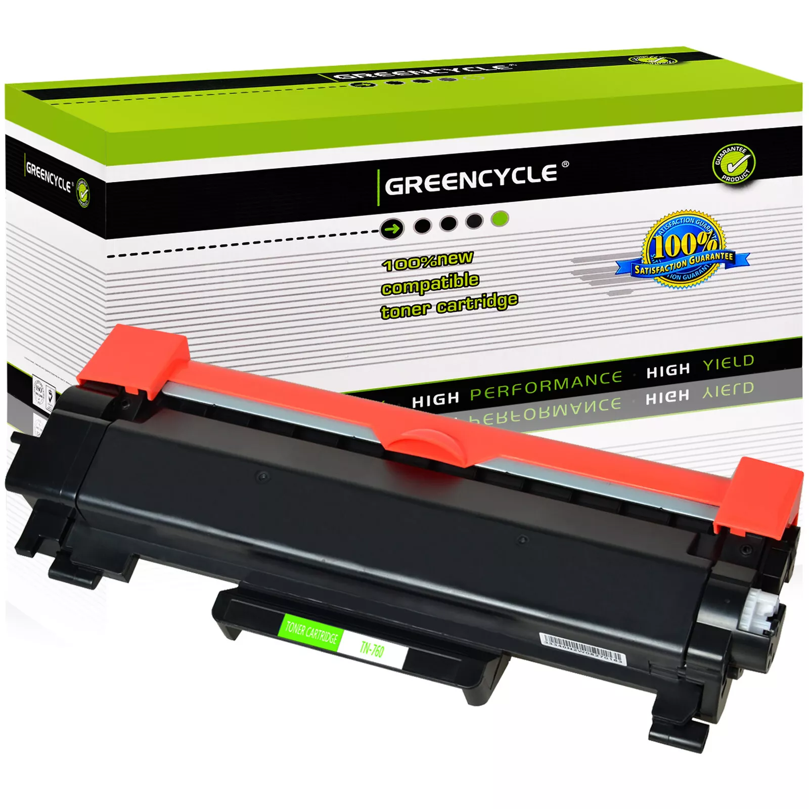 Greencycle TN760 TN730 トナー カートリッジ Brother TN-760 TN-730 チップ付き DCP-L2550DW HL-L2350DW プリンターと互換性あり