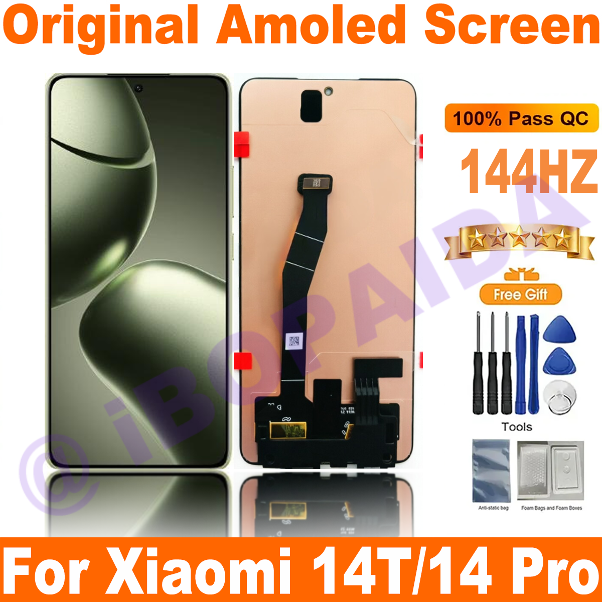 6.67 'オリジナル AMOLED シャオ mi 14T Mi14T 2406APNFAG 15T 液晶シャオ mi 14T プロ 2407FPN8EG 液晶ディスプレイタッチデジタイザアセンブリ