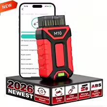 JDiag M10 Bluetooth OBD2 オートバイ診断ツールスキャナオイル ret TPS サービスリセット ABS コーディング CO アイドルハーレー/BMW/ktm