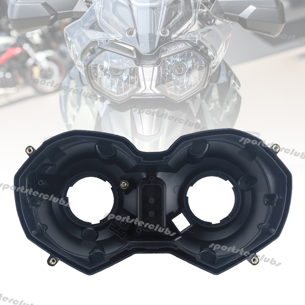 オートバイのヘッドライトリアハウジングバックケーシングトライアンフタイガー 800 タイガー 1200 エクスプローラー XC XCA XCX XR XRX XRT 2010-2020