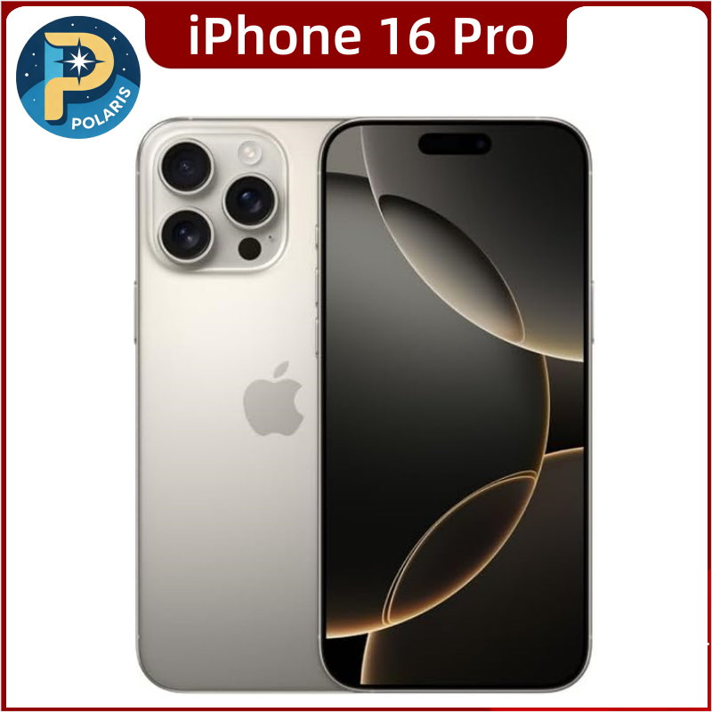 オリジナル iPhone 16 Pro 16Pro 128GB/256GB/512GB/1TB ROM 8GB RAM ロック解除済み 5G スマートフォン公式パッケージは新品のように見えます