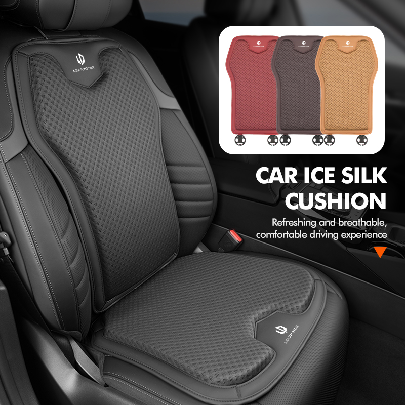 厚みのあるカーシートクッションノンスリップカバーアイスシルク保護マット Leapmotor C11 2021 2022 2023 2023 T03 S01 C11 Reev