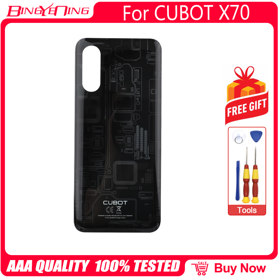 新オリジナルバッテリーカバー CUBOT X70 MAX 5 保護バックケース修理交換アクセサリー部品電話