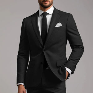 Men's Wedding Suit: Elegant Single-Breasted High-End Groom's Suit, Sophisticated Two-Piece Set, Men's New Design, Slim Fit
