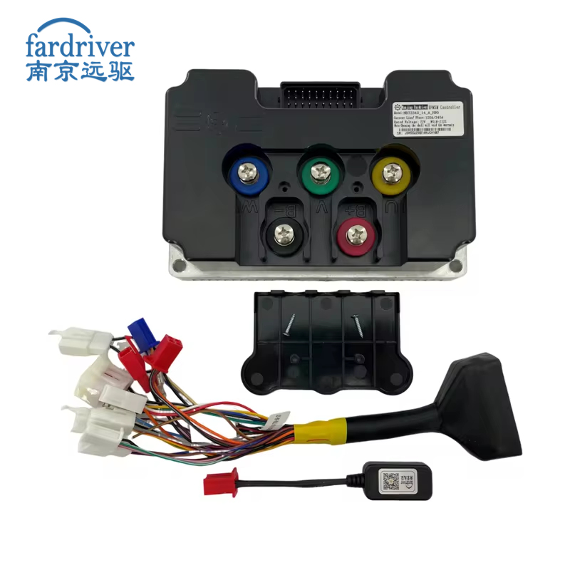 Fardriver ND72680 ND96680 電動バイク FOC コントローラ DC 350A Bluetooth ドングルプログラマブル 6000 ワット QSMotor