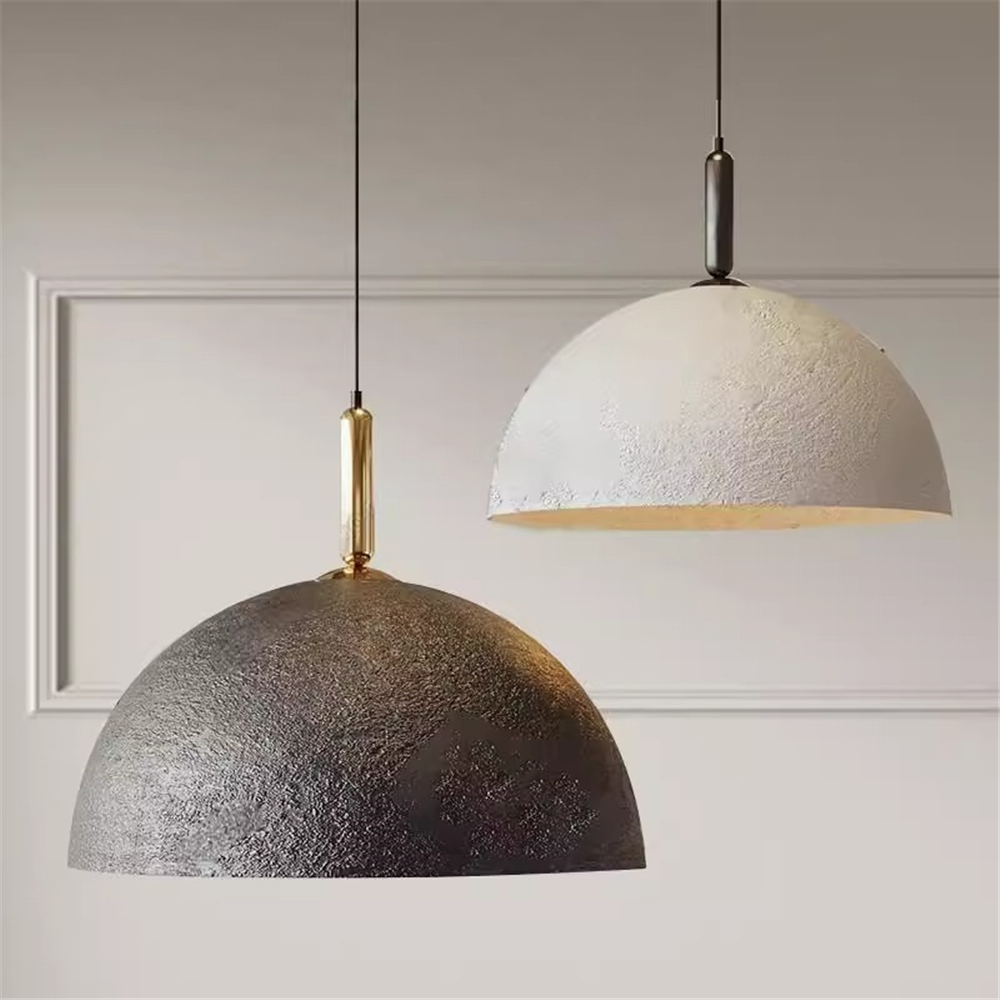 Retro Vintage Hemisphere Metal Led Chandeliers For Dining Living Room Pendant Lighting Fixtures Bar Loft Decor Industrial Lamp
