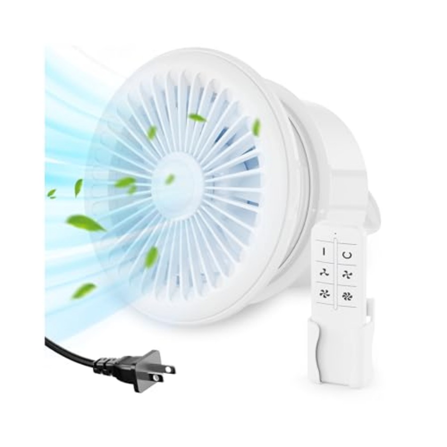 6 インチ浴室排気ファン一方向換気ファンバックドラフトダンパーとリモコン付き、4 速度 2100 RPM 182 CFM 低騒音