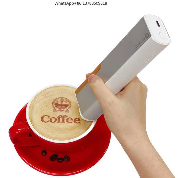 EVEBOT Printpen ハンドヘルド 3d 食品プリントペン DIY ケーキプリンター食用食品印刷機パンコーヒーラテアート用