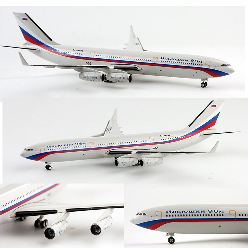 アエロフロート IL-96-400 RA-96000 1:400 スケール IL-96 旅客機モデル模擬金属ダイキャスト飛行機コレクション装​​飾品