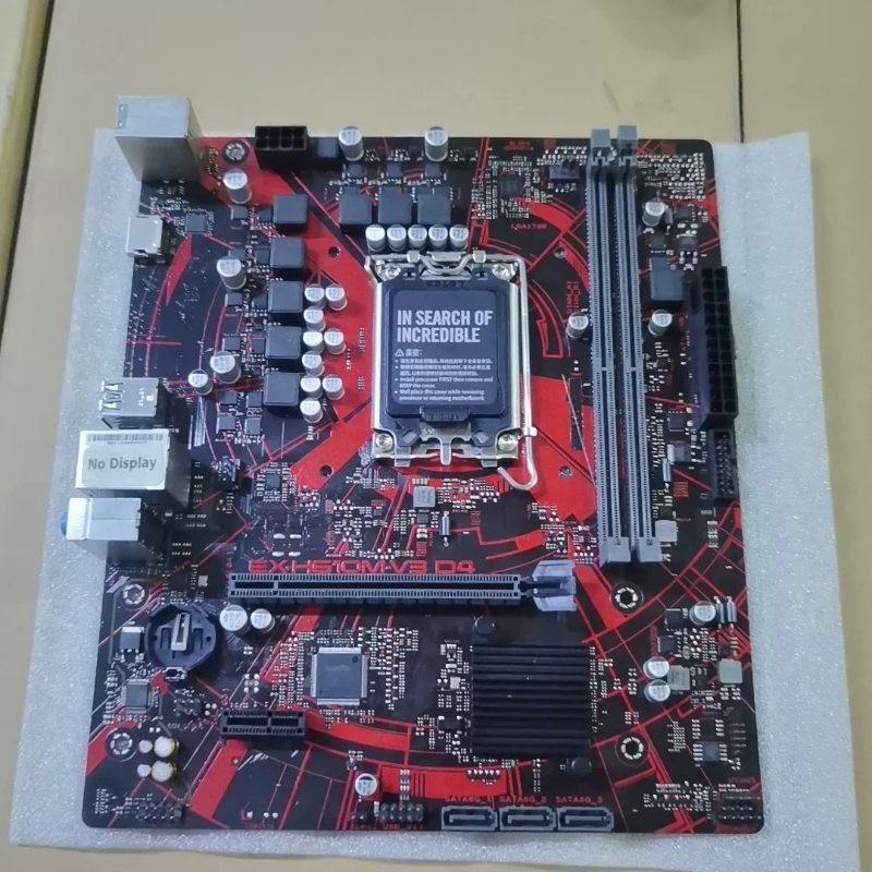 ASUS EX-H610M-V3 D4 LGA1700 mATX マザーボード DDR4 PCIe4.0 12/13/14th Gen Intel CPU に使用