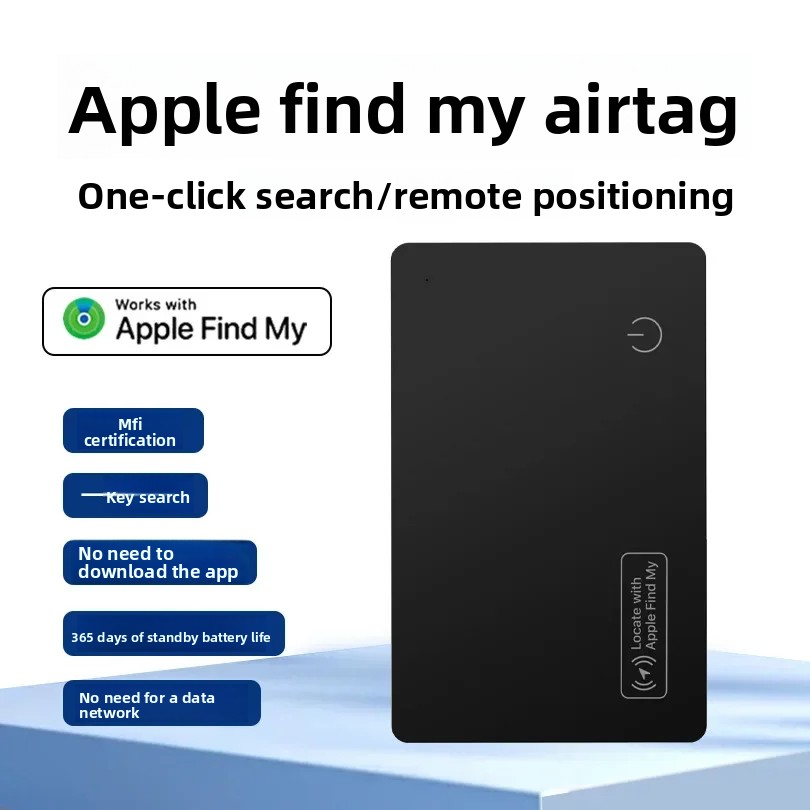 ワイヤレス充電器充電トラッキングカードウォレット GPS ロケーター Apple デバイス用スマートミニタグ Iphone エアタグの交換を見つける