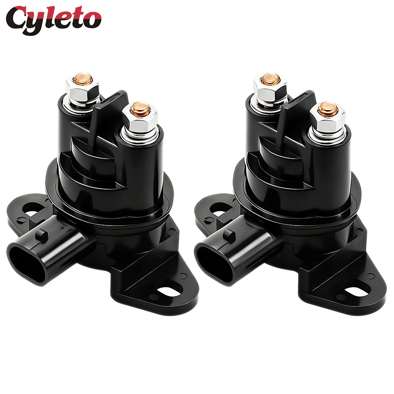 2 Pcs Motorcycle Parts Starter Solenoid Relay for CAN AM Ryker Rally 900 600 ACE Spyder F3 Sport RT Traxter HD5 HD7 HD8 HD9 HD10