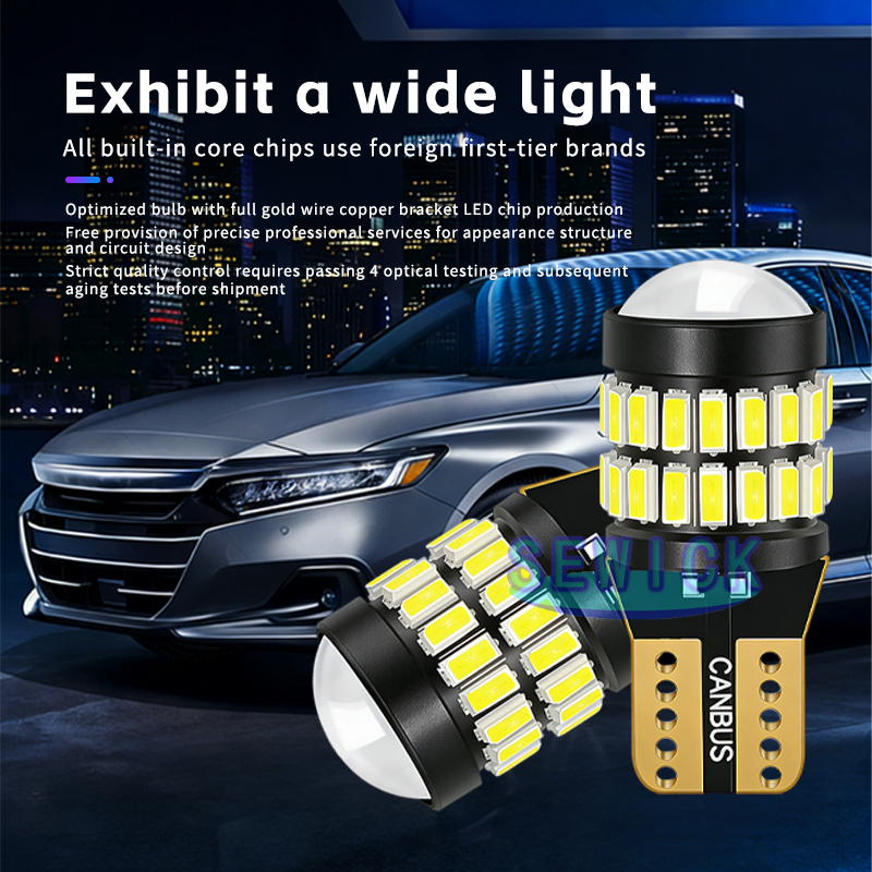 100 個 Canbus W5W T10 LED 電球 3014 36SMD 194 168 LED 車内マップドームライトパーキングライト自動信号ランプ 6000K 12V