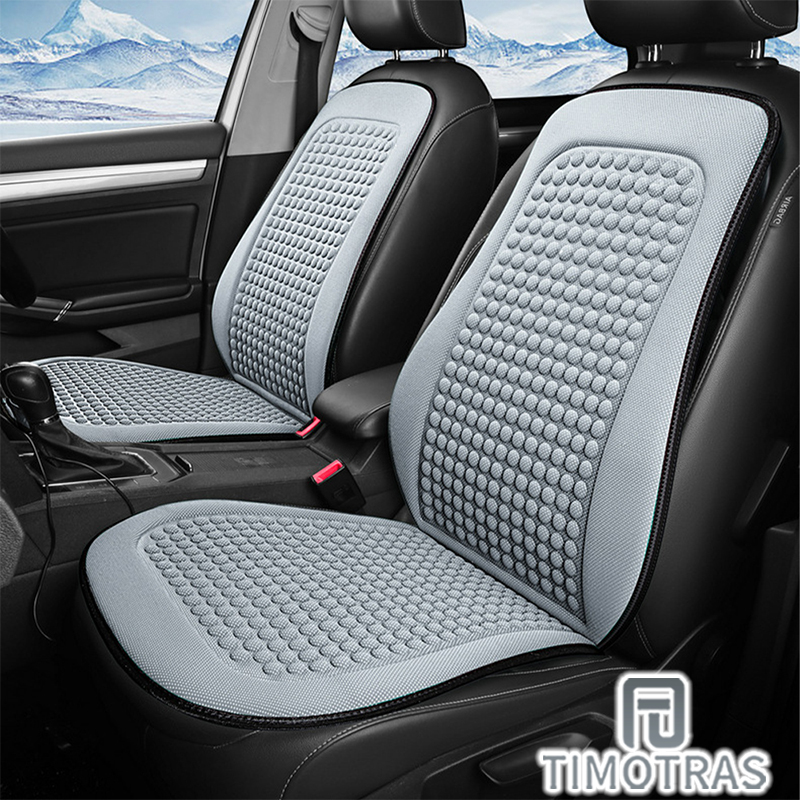 TIMOTRAS 車クッション夏クールクッションアイスシルクシートカバーカークッション季節ユニバーサルクールクッション